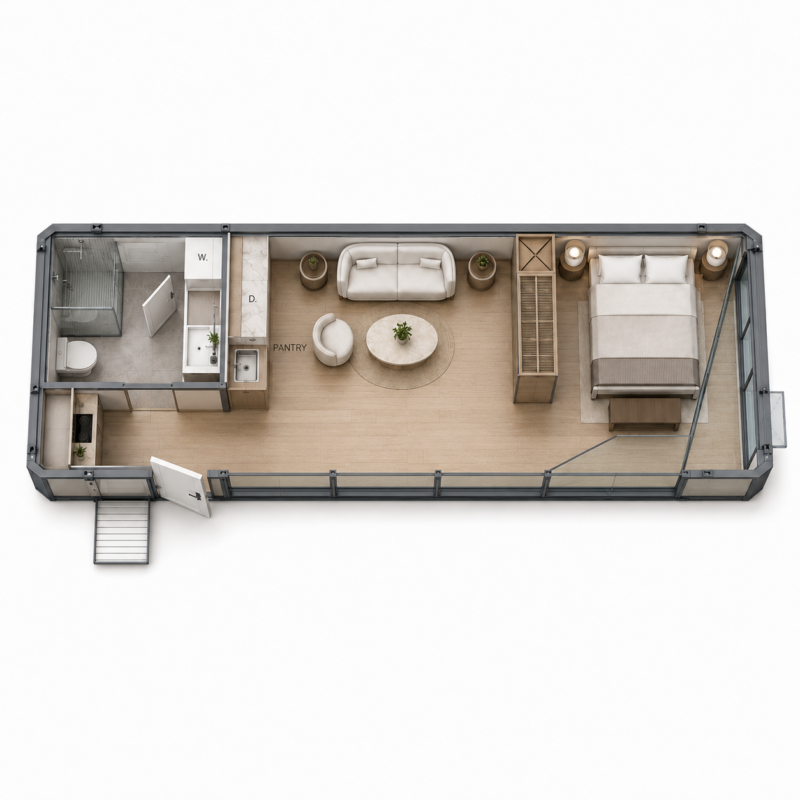 Starkeark  Apple Cabin – Model H7