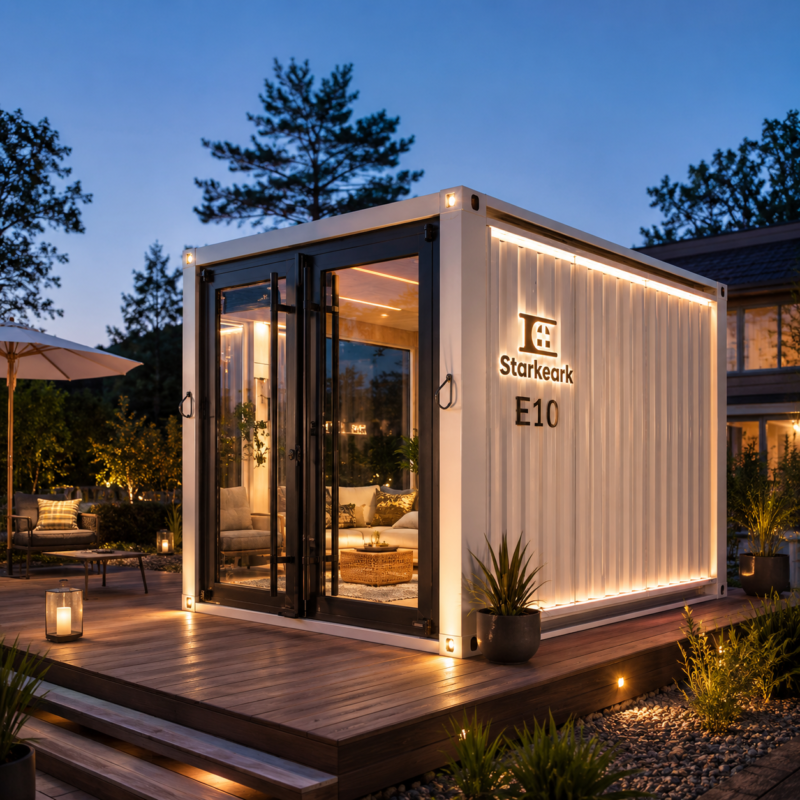 1 starkeark Expandable Container House E10