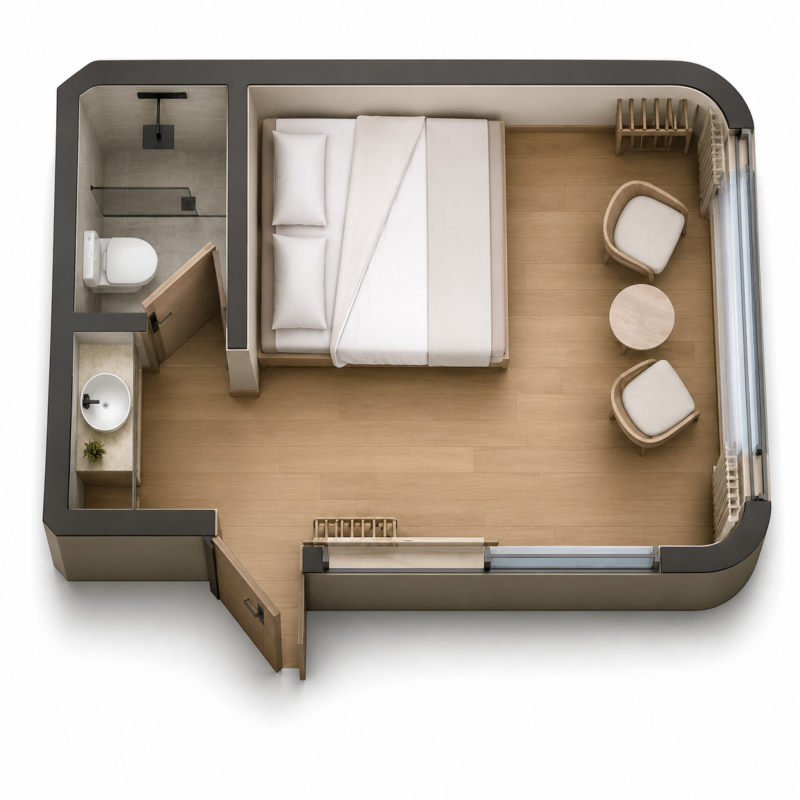 2 Starkeark Apple Cabin – Model H3