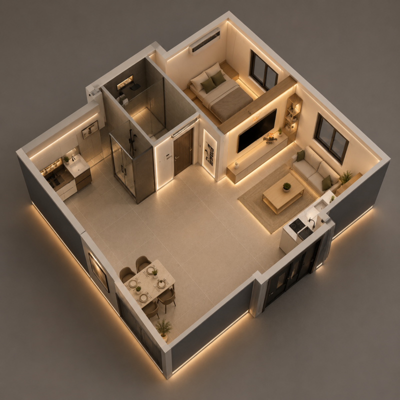 starkeark Expandable Container House E20 Pro