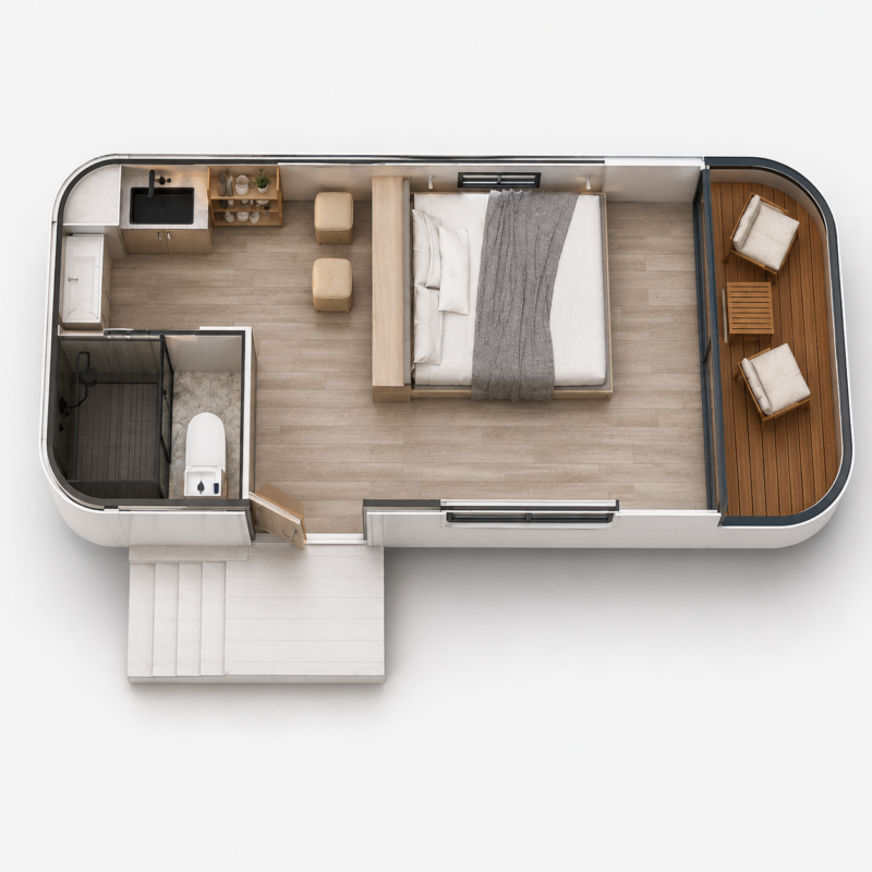 Starkeark Space Capsule House – Model S5