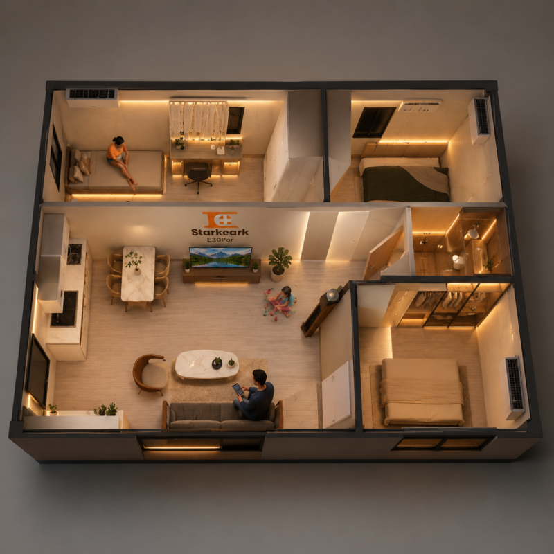 starkeark Expandable Container House E30 Pro