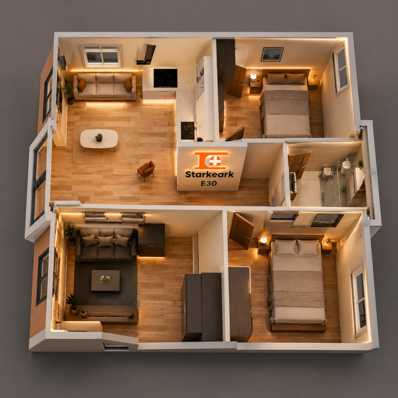 starkeark Expandable Container House E30