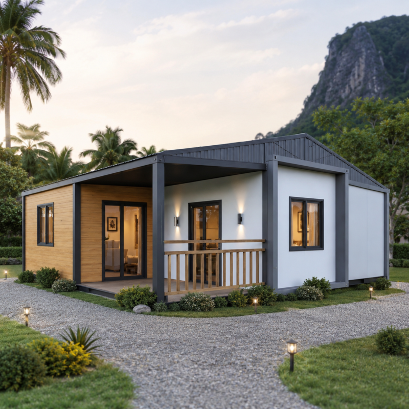 ChatGPT Image 2026年5月15日 23_27_25 (5) Expandable Container House in a resort and campsite project scene