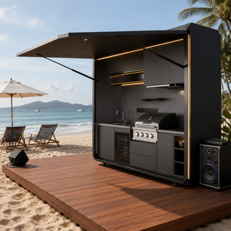 ChatGPT Image 2026年5月20日 11_28_17 (2) prefab outdoor kitchen exterior view for resort, campsite, and backyard