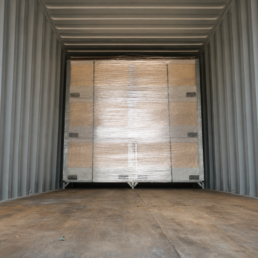 prefab modular house export packaging