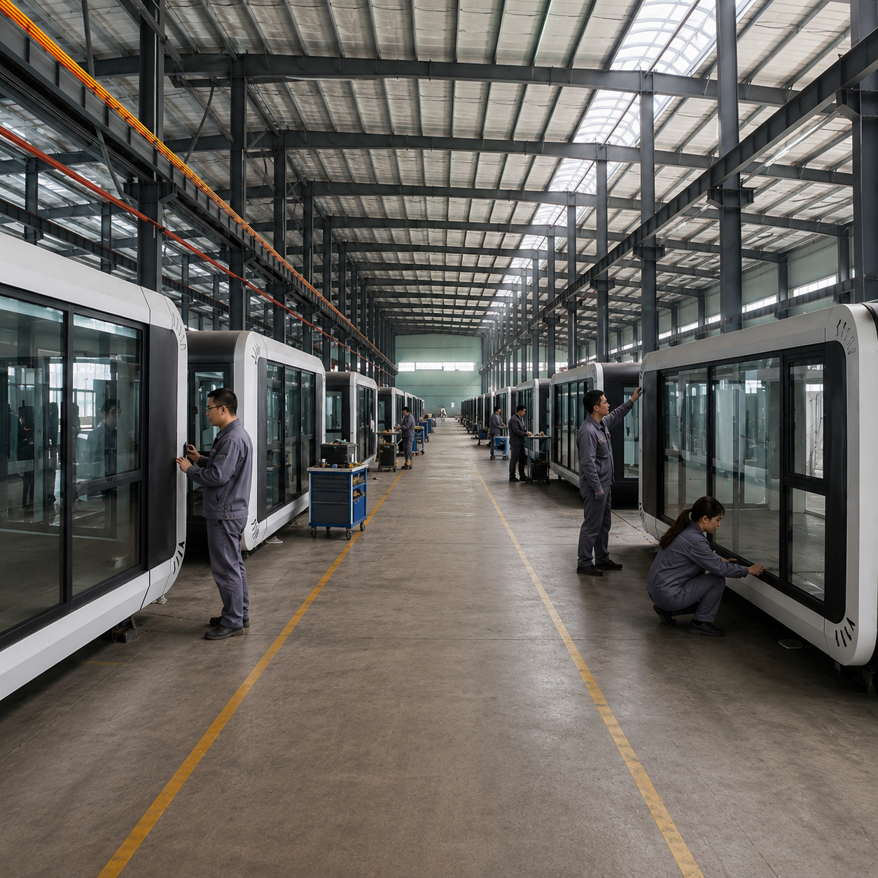 quality inspection for prefab modular house