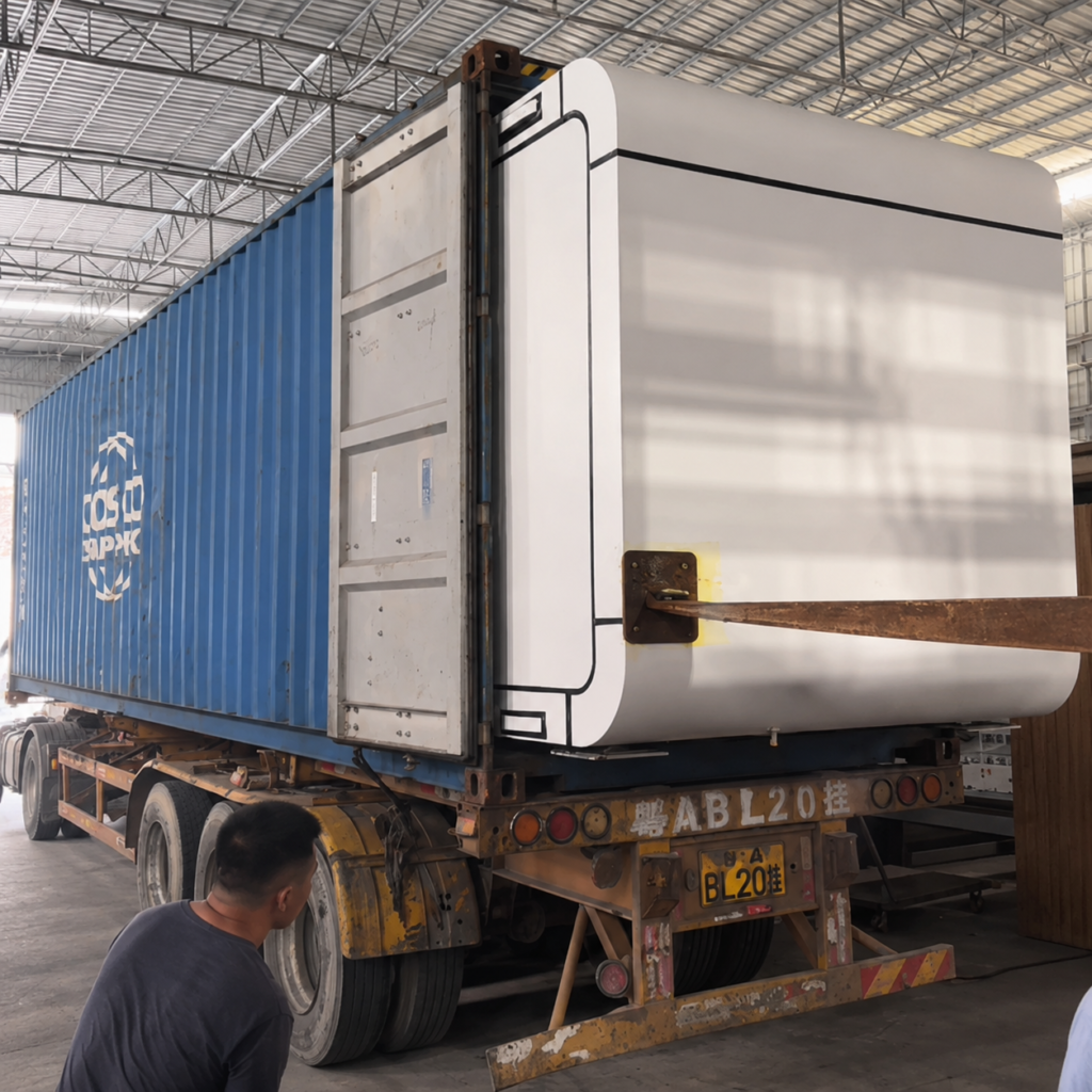 space capsule house flat rack container shipping