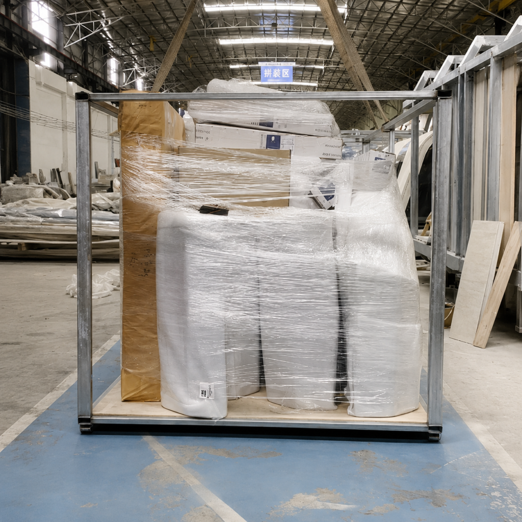space capsule house flat rack container shipping