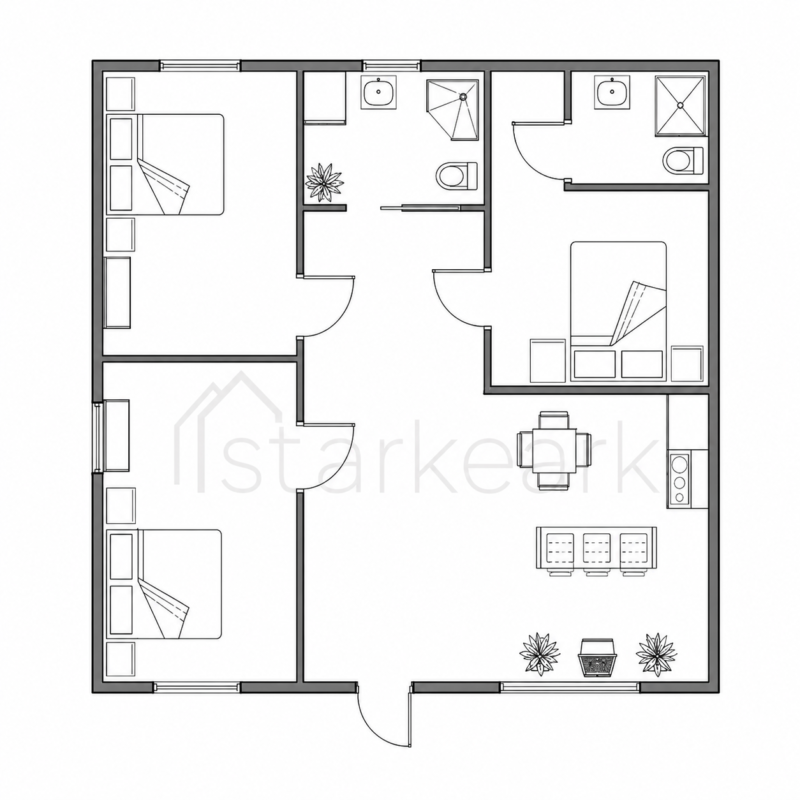 ChatGPT Image 2026年5月28日 09_51_58 (1) Single storey light steel villa floor plan