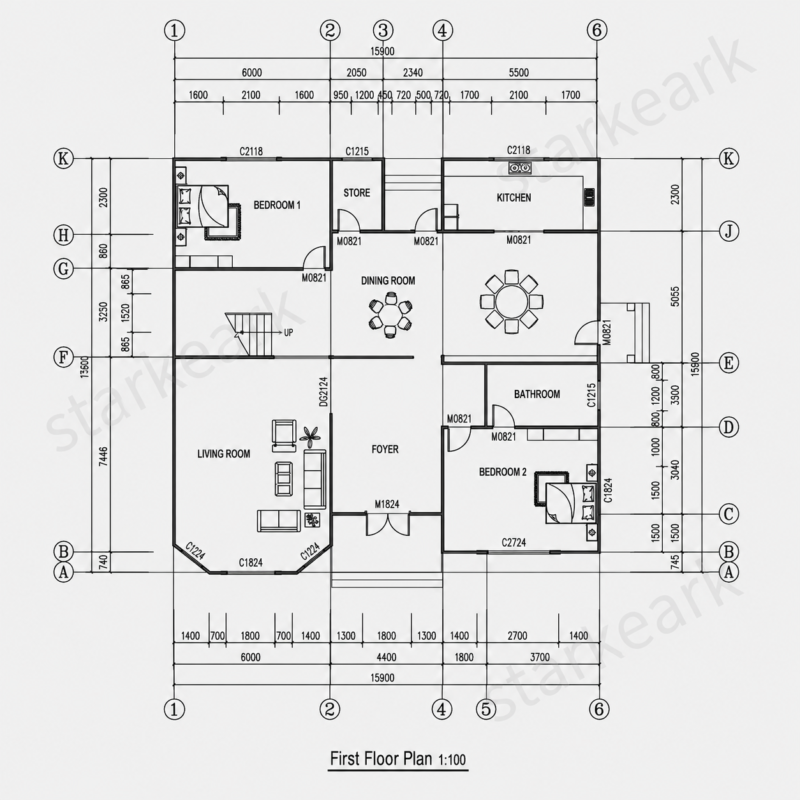 ChatGPT Image 2026年5月28日 10_23_27 (1) Floor plan of two storey light steel villa