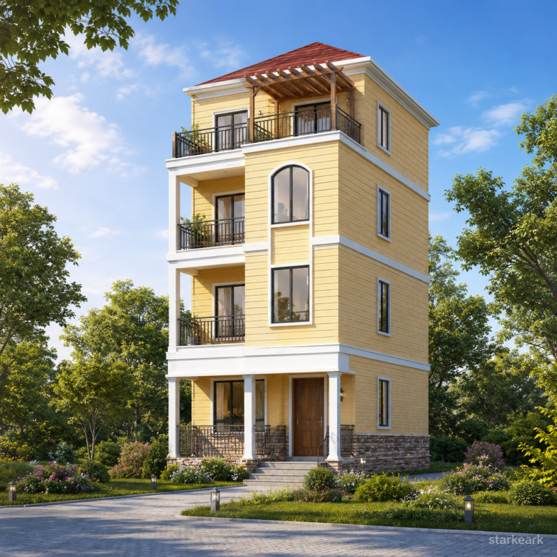ChatGPT Image 2026年5月28日 10_58_28 (5) Four storey light steel villa exterior
