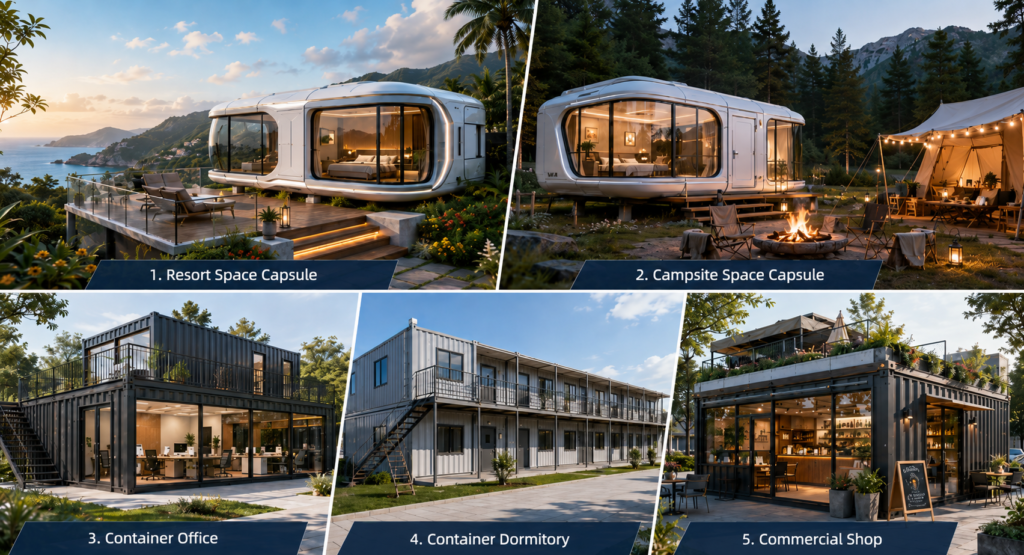 Prefab housing solutions for resort and commercial projects