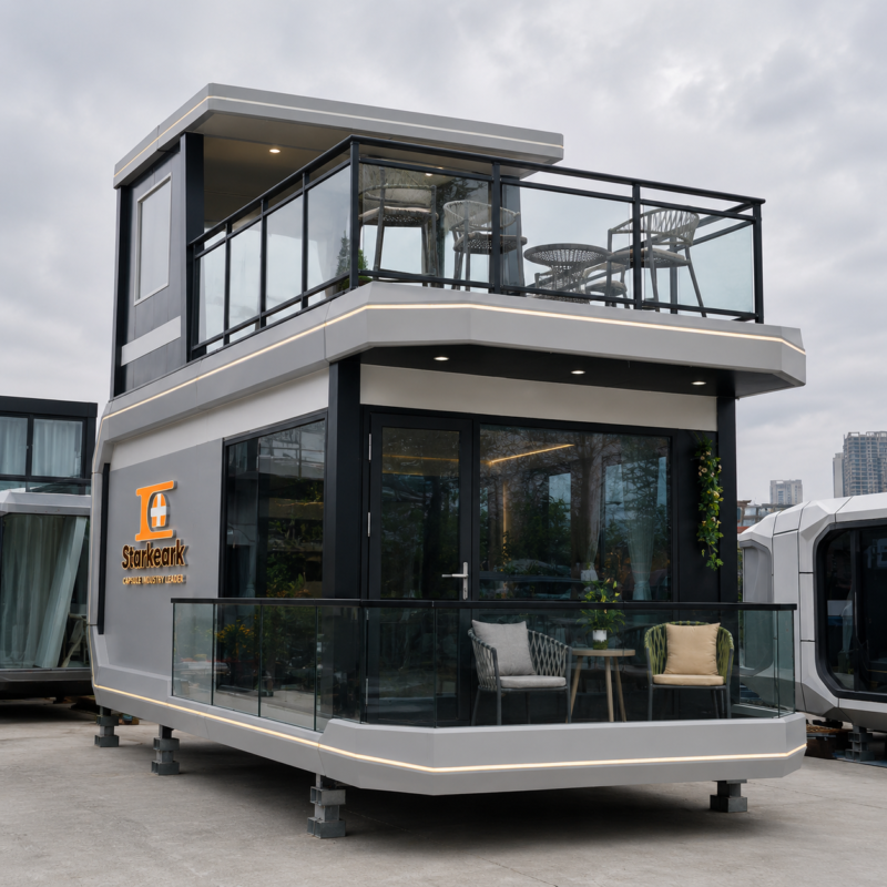 ChatGPT Image 2026年6月9日 12_16_37 (2) M6 two-story module yacht cabin with panoramic glass and terrace for resort projects