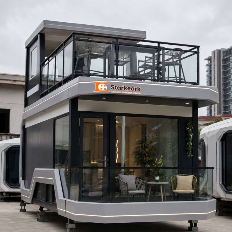 ChatGPT Image 2026年6月9日 12_16_37 (3) M6 two-story module yacht cabin with panoramic glass and terrace for resort projects